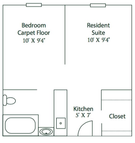 Main Apt Suite Cropped - The Oaks Of O'Fallon