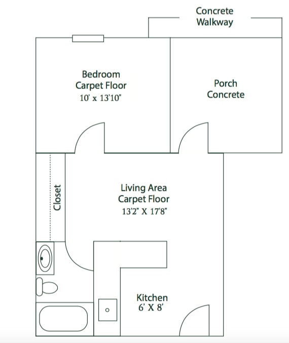 North Wing Apt Suite Cropped - The Oaks Of O'Fallon